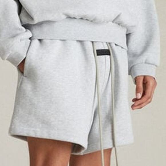 ESSENTIALS Fear of God Other - 💎✨BRAND NEW✨💎Fear of God Essentials Light Heather Grey Fleece Shorts